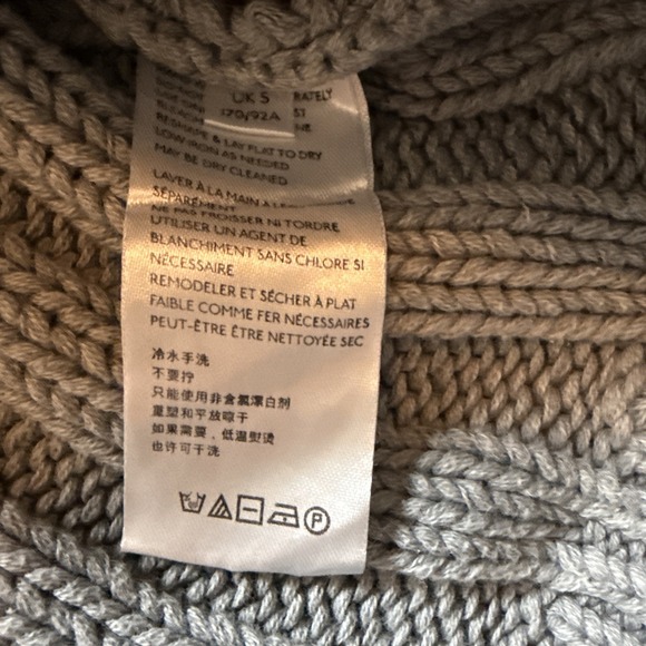 Free People Sweetheart Mock Turtleneck Cropped Sweater Tungsten Gray Sz Small - Picture 7 of 8